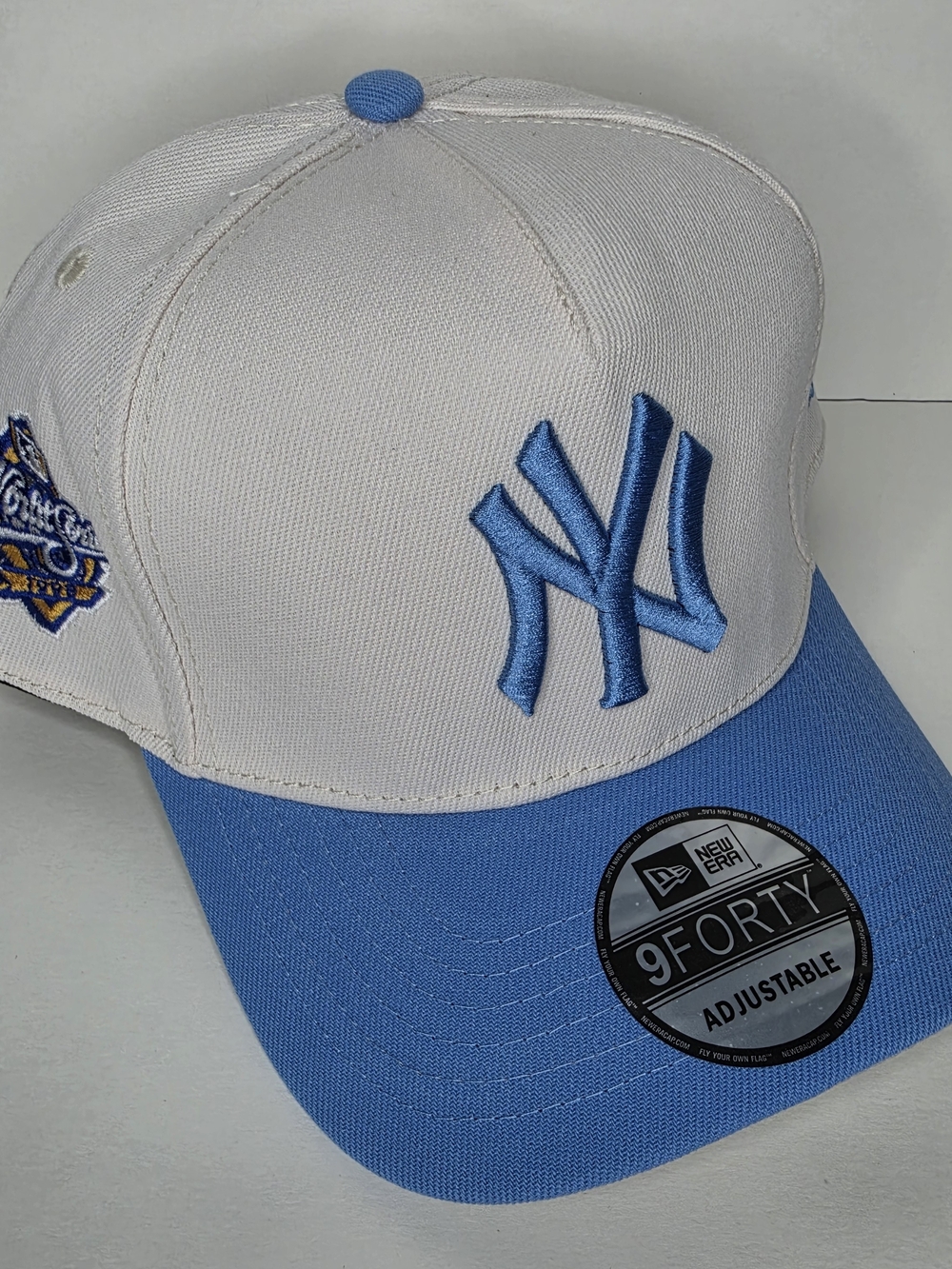 Light Blue NY Yankees 9FORTY Adjustable Cap